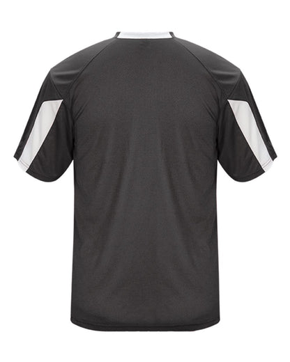 Badger Men's Striker T-Shirt 4176 #color_Graphite/ White