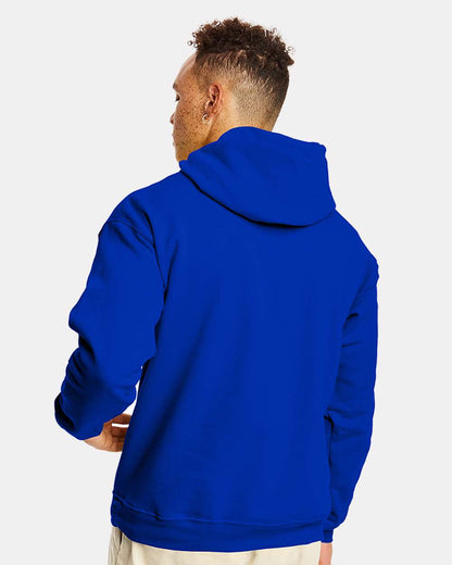Hanes Unisex EcoSmart® Hooded Sweatshirt P170 #colormdl_Athletic Royal