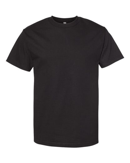 American Apparel Unisex Heavyweight Cotton Tee 1301 #color_Black