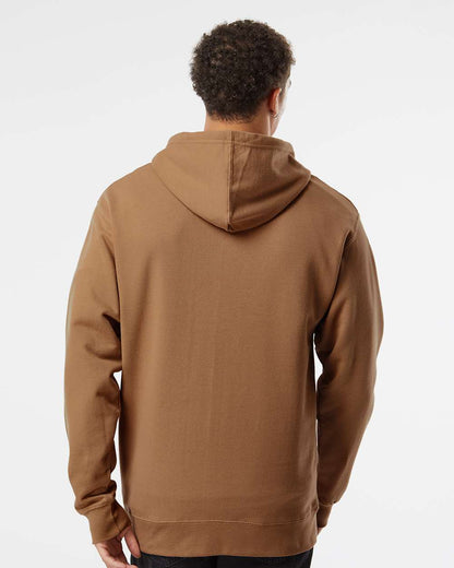 Independent Trading Co. Unisex Midweight Hooded Sweatshirt SS4500 #colormdl_Saddle