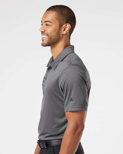 Adidas Men's 3-Stripe Chest Polo A324 #colormdl_Grey Five/ Black