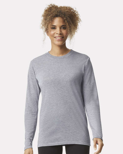 Gildan Unisex Performance® Long Sleeve T-Shirt 42400 #colormdl_Sport Grey