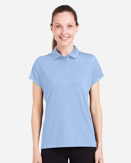TASC Performance Inc Women's Air Lightweight Polo TW938 #colormdl_Polar Heather