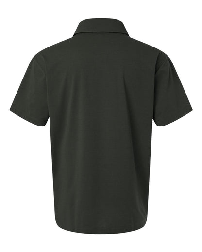 AllPro Men's Pro-Flex Sorona® Polo 41SP0 #color_Smoke