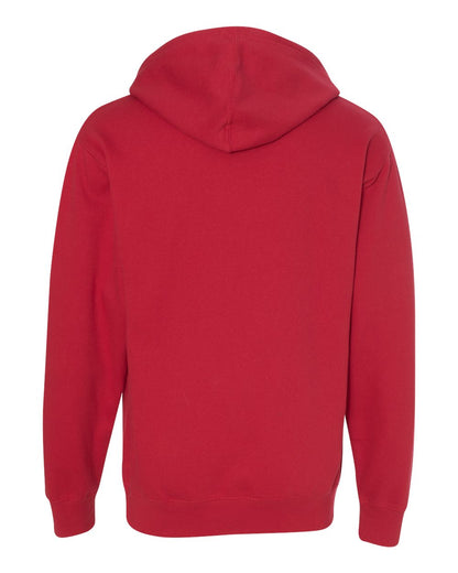 Independent Trading Co. Unisex Midweight Hooded Sweatshirt SS4500 #color_Red