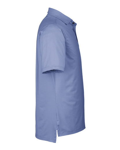 Fairway & Greene Men's USA Made Mini Stripe Tech Polo I11526 #color_Marine