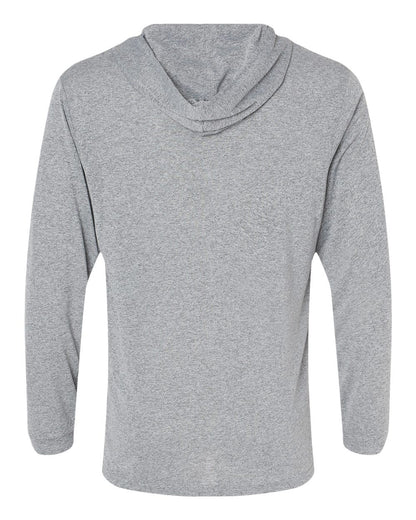 Paragon Unisex Bahama Performance Hooded Long Sleeve T-Shirt 220 #color_Heather Grey