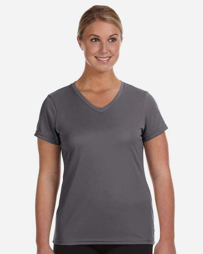 Augusta Sportswear Women's Nexgen Performance V-Neck T-Shirt 1790 #colormdl_Graphite