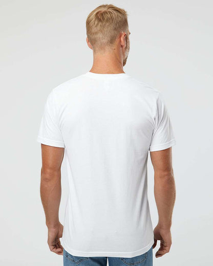 American Apparel Unisex Fine Jersey Tee 2001 #colormdl_White