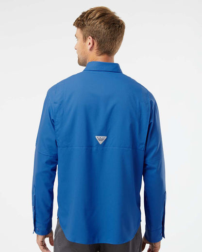 Columbia PFG Tamiami™ II Long Sleeve Shirt 212467 #colormdl_Vivid Blue