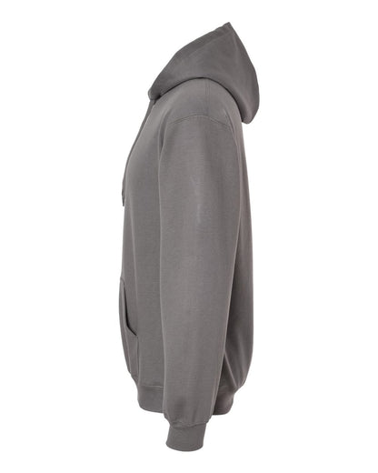 Gildan Unisex Softstyle® Midweight Hooded Sweatshirt SF500 #color_Charcoal