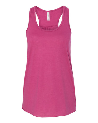 BELLA + CANVAS Women's Flowy Racerback Tank 8800 #color_Berry