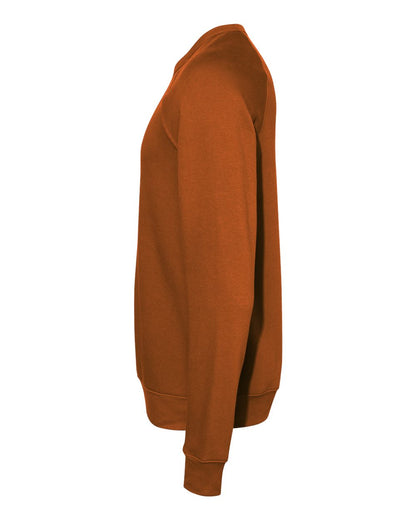 BELLA + CANVAS Unisex Sponge Fleece Raglan Crewneck Sweatshirt 3901 #color_Autumn