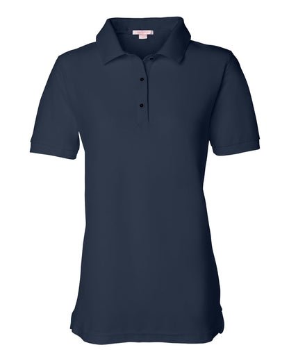 Sierra Pacific Women's Silky Smooth Piqué Polo 5500 #color_Navy