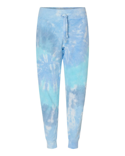 Colortone Tie-Dyed Joggers 8999 #color_Lagoon