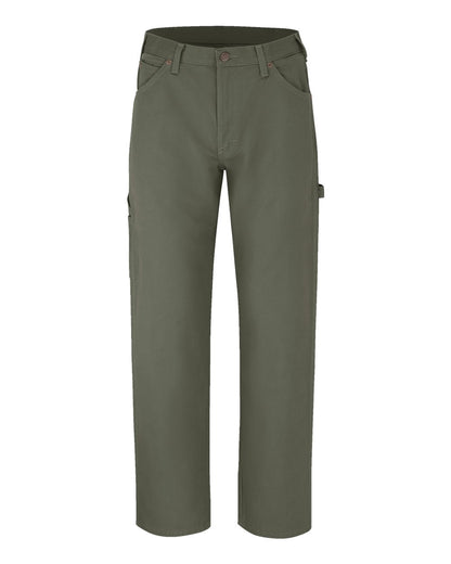 Dickies Duck Carpenter Jeans - Odd Sizes 1933ODD #color_Rinsed Moss - 30I