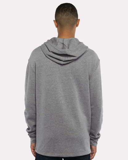 Next Level Malibu Welt Pocket Hoodie 9300 #colormdl_Heather Grey