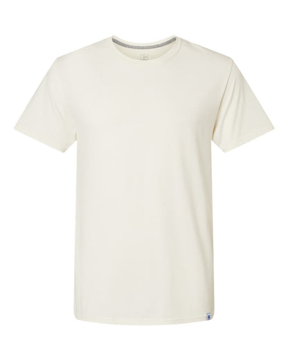 Russell Athletic Unisex Dri Power® CVC Performance T-Shirt 64STTM #color_Vintage White