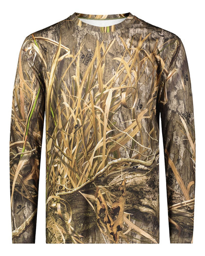 Holloway Men's Mossy Oak Momentum Long Sleeve T-Shirt 222836 #color_Habitat