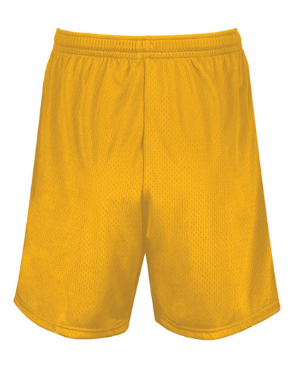 Augusta Sportswear Youth Modified Mesh Shorts 1851 #color_Gold