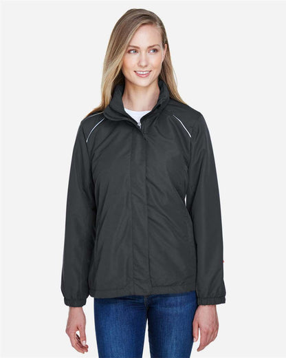 CORE365 Women's Profile Fleece-Lined All-Season Jacket 78224 #colormdl_Carbon