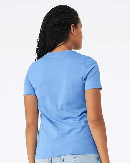 BELLA + CANVAS Women’s Relaxed Jersey Tee 6400 #colormdl_Carolina Blue