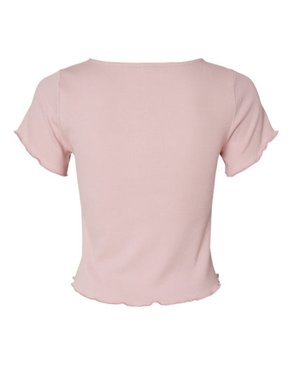 Boxercraft Women's Baby Rib T-Shirt BW2403 #color_Blush