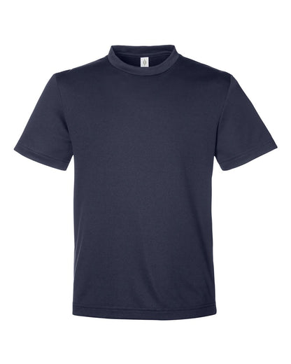 Team 365 Youth Zone Performance Mesh T-Shirt TT15Y #color_Sport Dark Navy