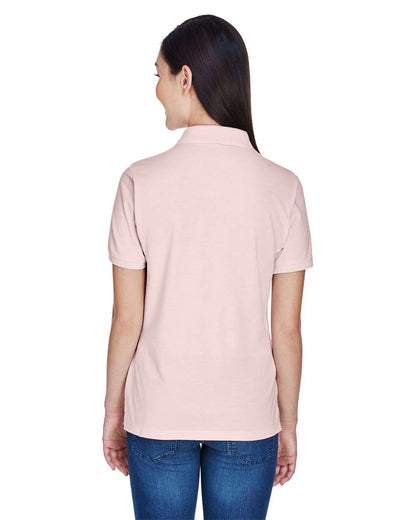 Harriton Women's Easy Blend Polo M265W #colormdl_Blush