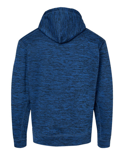 J. America Men's Cosmic Fleece Hooded Sweatshirt 8613 #color_Royal Fleck