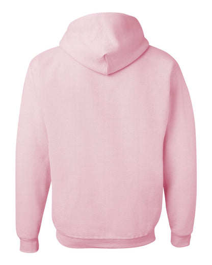 JERZEES Unisex NuBlend® Hooded Sweatshirt 996MR #color_Classic Pink