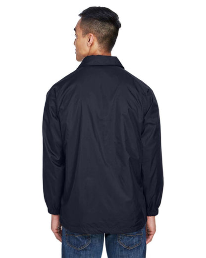 Harriton Unisex Nylon Staff Jacket M775 #colormdl_Navy