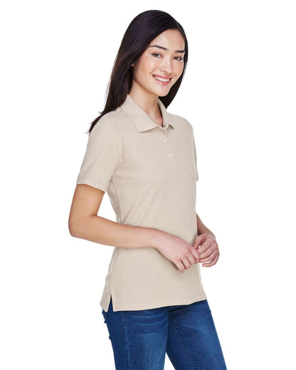 Harriton Women's Easy Blend Polo M265W #colormdl_Stone