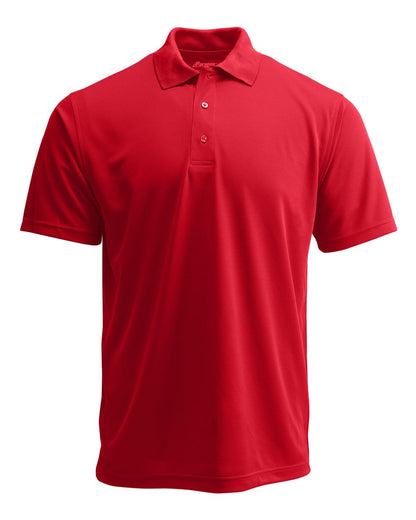 Paragon Youth Saratoga Performance Mini Mesh Polo 108Y #color_Red