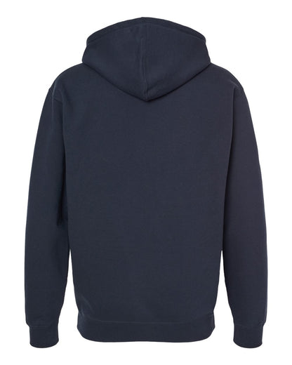 Independent Trading Co. Unisex Heavyweight Full-Zip Hooded Sweatshirt IND4000Z #color_Navy
