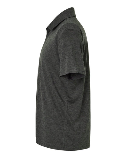 AllPro Men's Pro-Lock Performance Mélange Polo 4HM00 #color_Charcoal Melange