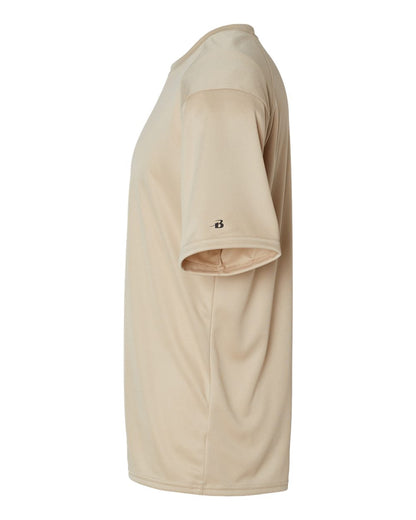 Badger Men's B-Core Sport Shoulders T-Shirt 4120 #color_Sand
