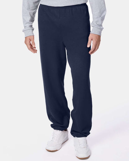 Hanes Unisex EcoSmart® Sweatpants P650 #colormdl_Navy