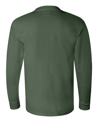 Bayside USA-Made Long Sleeve T-Shirt 6100 #color_Forest Green