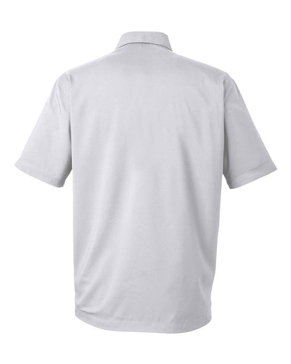 Under Armour Men's Motivate Coach Woven Shirt 1351360 #color_Halo Grey/ Steel Grey