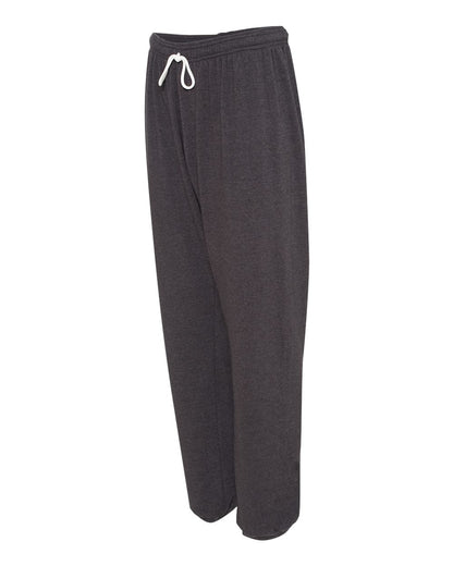 BELLA + CANVAS Sponge Fleece Long Scrunch Pants 3737 #color_Dark Grey Heather