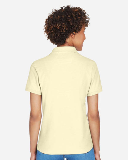 Devon & Jones Women's Pima Piqué Polo D100W #colormdl_Transparent Yellow