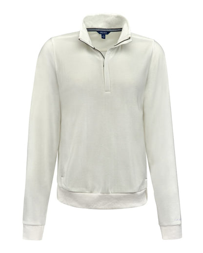 Nautica Women's Explorer Fleece Quarter-Zip Pullover N18091 #color_Opal