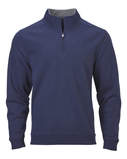 Boxercraft Fleece Quarter-Zip Pullover BM5202 #color_Navy