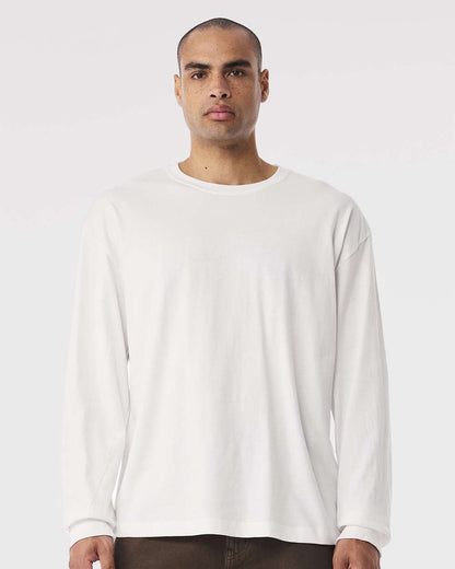 BELLA + CANVAS 6 oz. Heavyweight Long Sleeve Tee 3511 #colormdl_Vintage White