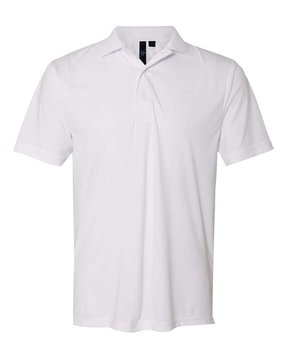 Sierra Pacific Men's Value Polyester Polo 0100 #color_White