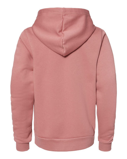 BELLA + CANVAS Youth Sponge Fleece Hoodie 3719Y #color_Mauve