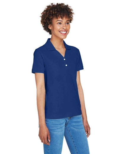 Devon & Jones Women's Pima Piqué Polo D100W #colormdl_True Royal