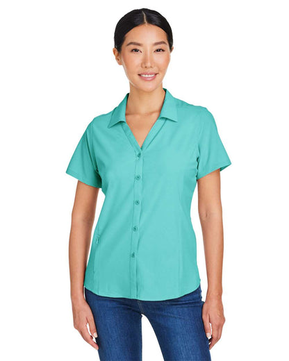 CORE365 Women's Ultra UVP® Marina Shirt CE510W #colormdl_Sea Glass