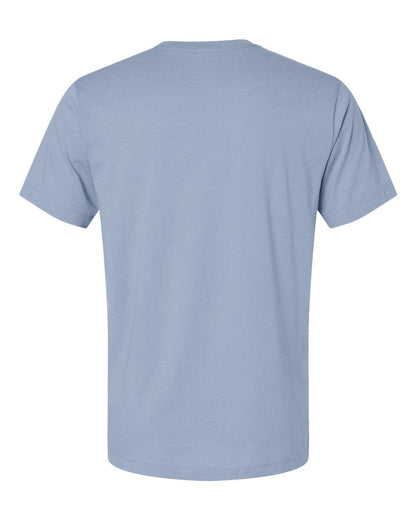 Alternative Cotton Jersey CVC Go-To Tee 1070CV #color_Heather Stonewash Blue